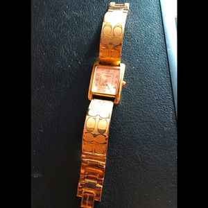 COACH Rose Gold Watch